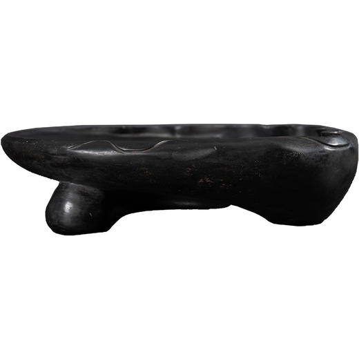 清	荷叶纹蝉形歙砚 商品图5