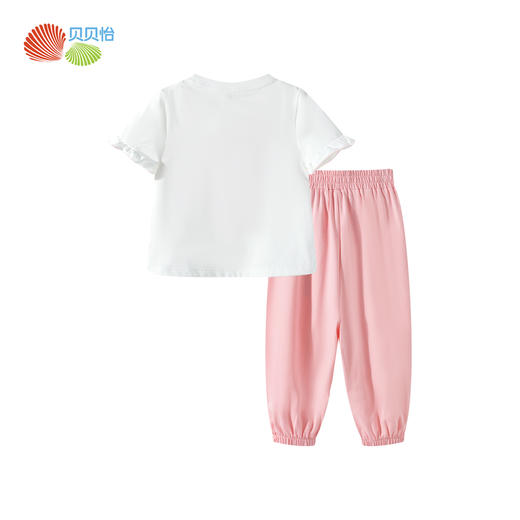 贝贝怡夏季女童短袖套装ZB2ET035 商品图8