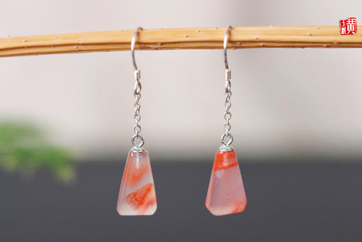 南红冰飘【冰绡曳虹】套装，925银镶 商品图4