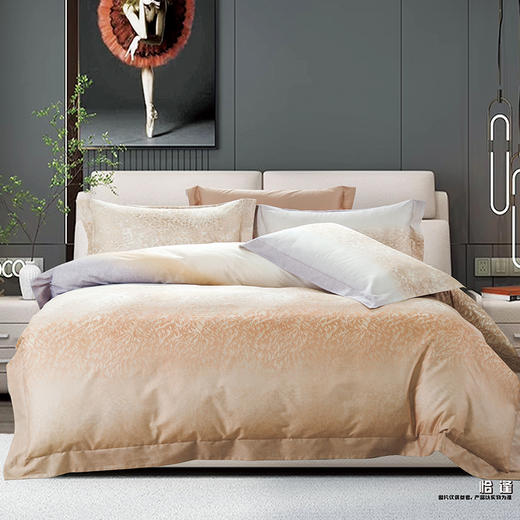 鑫缘 长绒棉数码印花四件套  DMJ7418-20 商品图1