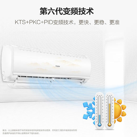 海尔（Haier）空调1匹/1.5匹变频新一级壁挂式冷暖空调_瑞熙_家用客卧_自清洁_1.5匹_KFR-35GW/B1KHA81 商品图4