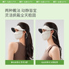 蕉下帽檐款全脸防晒面罩AL333（蓝烟灰、灰藕粉、石墨灰） 商品缩略图0