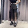 MC网纱配披帘百搭中长半裙50401（黑）夏季152520150321 商品缩略图0