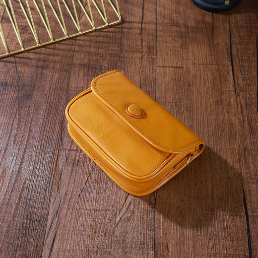 SADI萨迪 复古手工马鞍包 斜挎单肩包AAX20378 商品图1