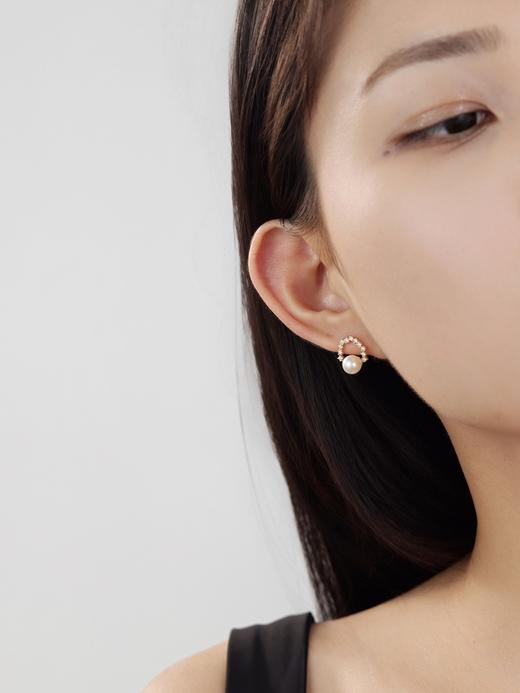 IIPO宜珠宜宝花环6-7mm 淡水珍珠925银镀金(礼盒装) 商品图6