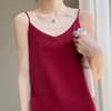 奥伊米 女士丝滑零触感仿真丝面膜吊带V领连衣裙 商品缩略图4