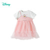 迪士尼2025夏季新款女童短袖连衣裙儿童休闲T恤裙轻薄透气网纱裙ZD2EQ006 商品缩略图5