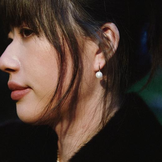 alodia.co 品牌直发 八分音符耳钉 天然珍珠小众设计感简约百搭长期主义 商品图1