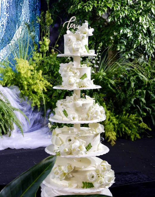 庆典丨多层圆形定制蛋糕（婚礼、纪念日、成人礼、周岁满月、祝寿等） 商品图7