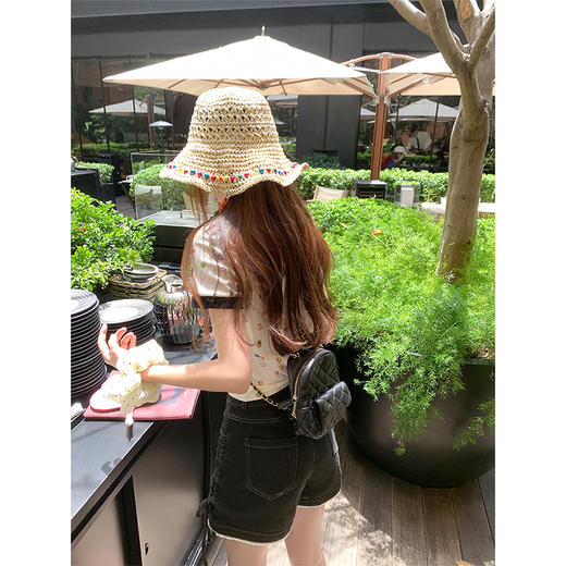 【149元任选2件】现货秒杀！卖完不补 ！微信打折价！2色抽绳牛仔短裤 商品图4