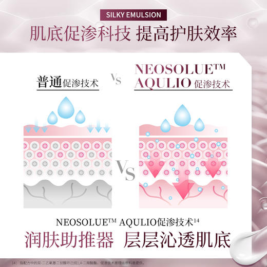 晓姿 冰川玫瑰系列 肌源希 越美时光弹润亮采菁萃乳液 55ml 商品图3