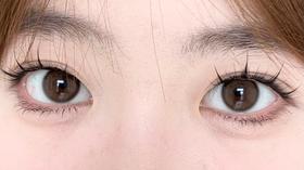 UtooCon月抛美瞳 晨光棕环 14.0mm