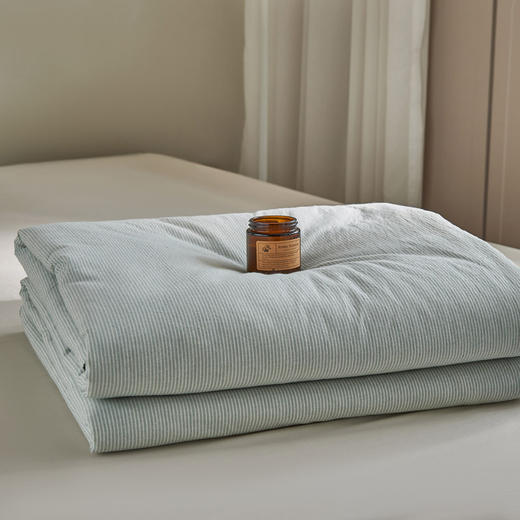 【条纹色织夏被】水洗棉夏被大豆纤维被条纹全棉柔软夏凉被空调被子 商品图11