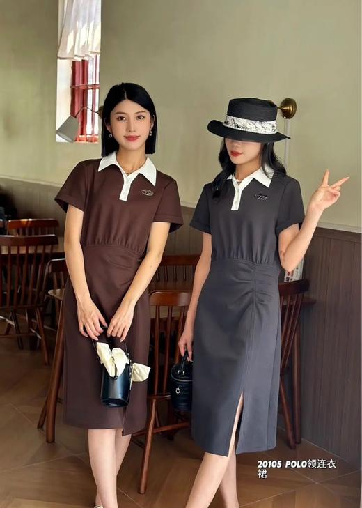 74L20105#polo领连衣裙 商品图2