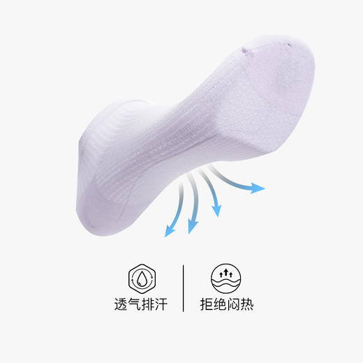 【满3双/19.9元】【秀黛】女士爱心字母胶印船袜女士袜子S5220015T【门店同款】 商品图1