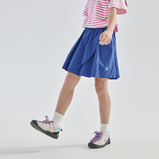 cicochild2025夏季新款运动户外亲子中大女童半裙凉感伞摆防走光 商品图1