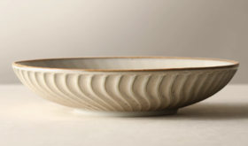 云母白深盘 10寸