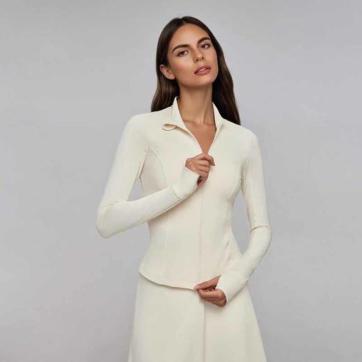 【限时秒】YOGACODE【火树银花系列】原纱凉感修身防晒衣外套女防紫外线户外防晒服DWN115080 商品图0