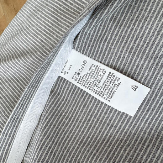 【分仓直发包邮】無印“灵动”条韵四件套（恩格/灰密条）MJ-T2022-101 商品图13