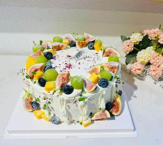 缤纷果园—简约生日蛋糕 商品图0