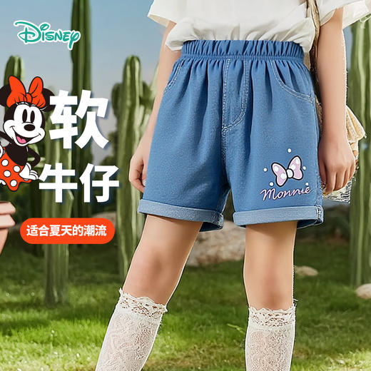 迪士尼夏季女童牛仔短裤ZD2EK020 商品图0