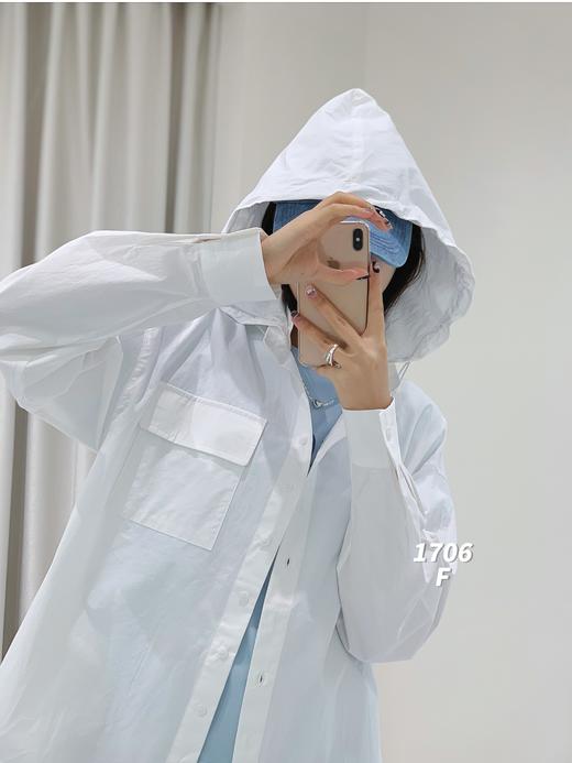 34GAR081706#可拆带帽衬衫 商品图3