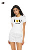 FDR官方店“我爱你”印花修身短袖T恤女夏季美式辣妹体恤上衣 商品缩略图5