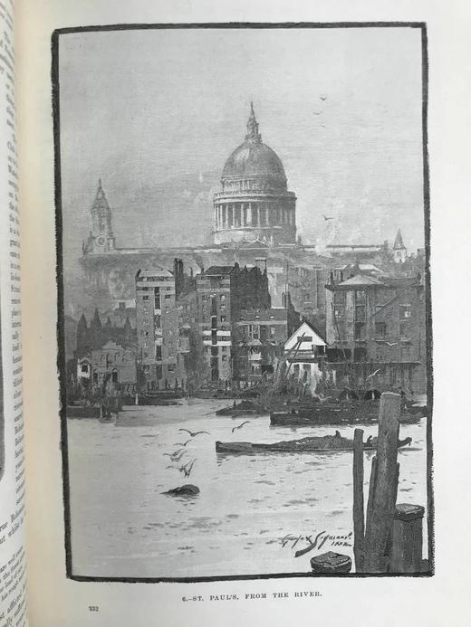 31*24cm！1884年 艺术杂志 数百幅插图 真皮精装大16开 商品图11