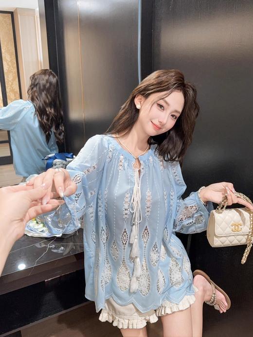 张心子【百搭王】木耳边百搭休闲短裤裤子 U2504083 商品图14