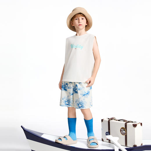 【实体店同款】男童全腰中裤夏季新款安奈儿童装AB526662 商品图5