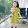 【2025新款公主裙】女童连衣裙 夏季洋气泡泡袖 儿童短袖小公主裙 甜美可爱连衣裙 商品缩略图0