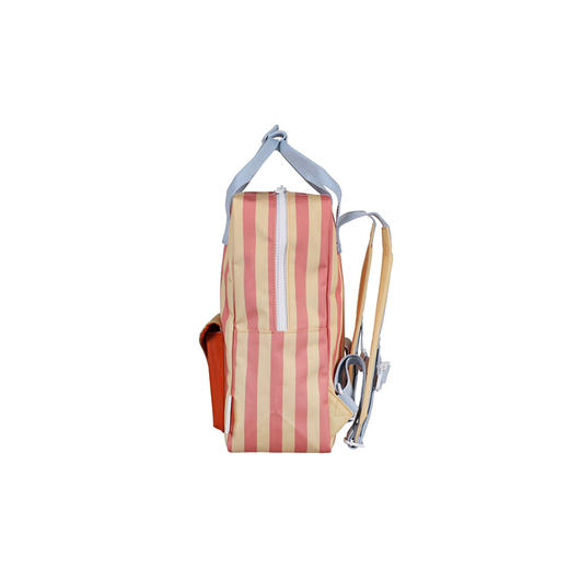 Sticky Lemon小柠檬 深海系列 中号 条纹（粉/麦黄）儿童背包 适合4岁+ SL1802277 商品图2