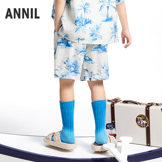 【实体店同款】男童全腰中裤夏季新款安奈儿童装AB526662 商品图2