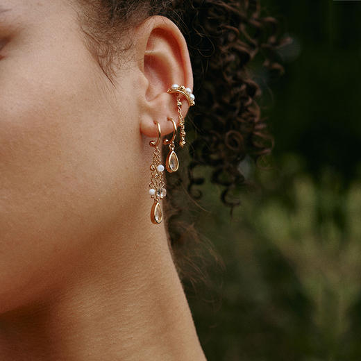 Garden of Eden 伊甸园系列 | 风铃叠戴耳环&耳骨夹 商品图1