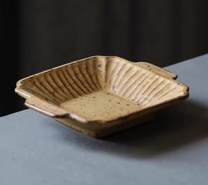 双耳调味碟 黄色 商品图0