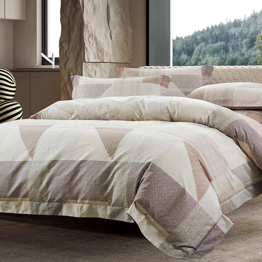 鑫缘 长绒棉数码印花四件套  DMJ7418-20 商品图4