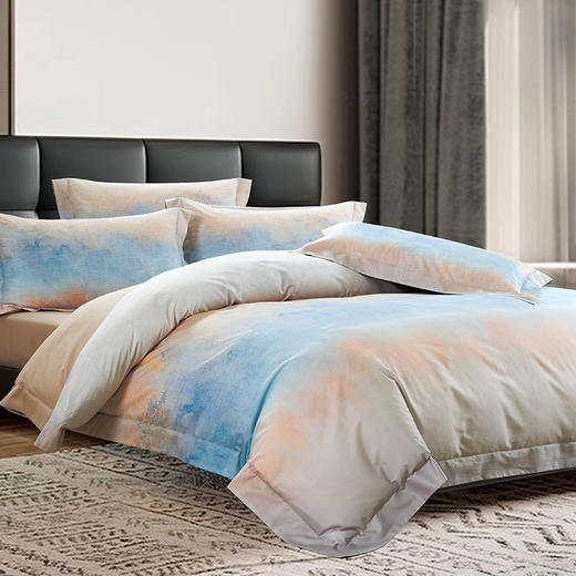 鑫缘 长绒棉数码印花四件套  DMJ7418-20 商品图3