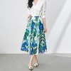 【高货wl】全新升级【铂金会员275/天猫369/差价94】(10249) 洛诗琳高级感法式通勤印花天丝麻度假风半身裙大摆长裙 商品缩略图0