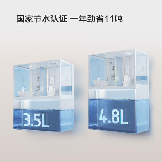 九牧双旋暴风 无棱内壁 三寸大排水 11520 ZMD【不包安装】 双旋无棱马桶11520 商品图1