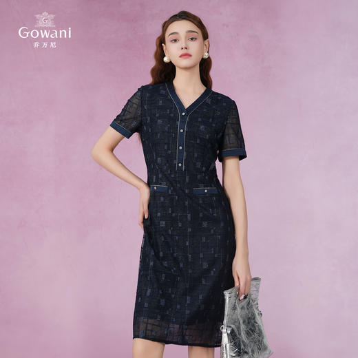 乔万尼连衣裙新款女夏季高端精致连衣裙女EM2E758 商品图1