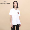 RSG郭培成衣品牌短袖女夏绗缝网格高级感棉质宽松减龄T恤上衣 商品缩略图4