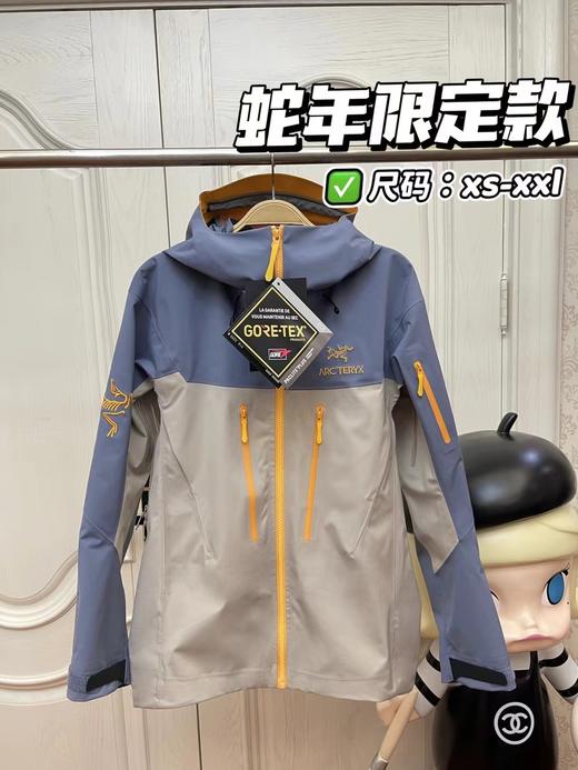 始祖鸟 Alpha SV LNY蛇年限定硬壳冲锋衣外套 男女同款（MG） 商品图13
