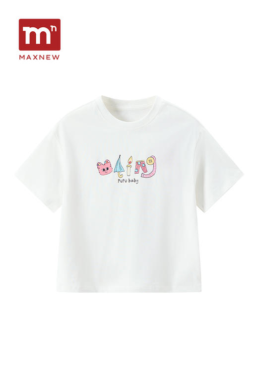 【奶噗噗】童装印花短袖T恤 1P2361211 商品图0