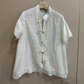 
【线上专属】中式小衫(23710321Y-凝脂)