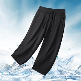 【DK】大依优型大码男装冰丝短裤五分裤中裤弹力加肥加大大号短裤运动男士胖子