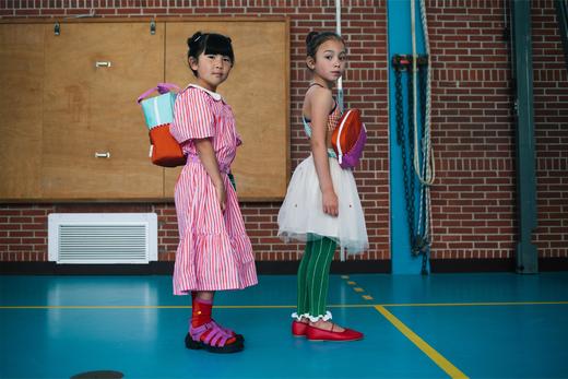 Sticky Lemon小柠檬 拼色系列 小号 （绿色/橙色） 儿童背包 适合4岁+ SL1802171 商品图7