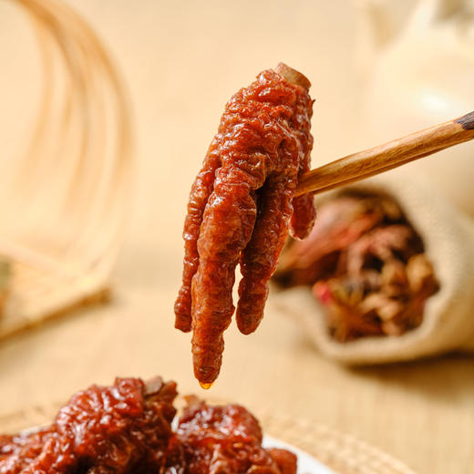 苏食热卤鹌鹑蛋虎皮凤爪150g*4 商品图7