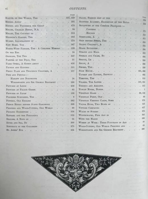 31*24cm！1884年 艺术杂志 数百幅插图 真皮精装大16开 商品图5