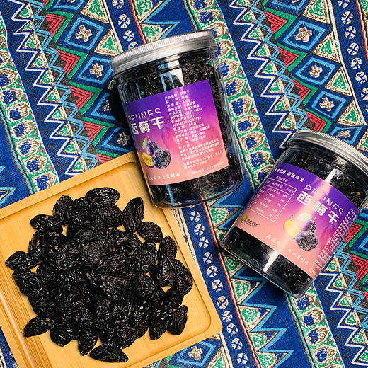 心选丨西梅干25年新货无蔗糖无添加 皮薄肉厚 香甜软糯 特产零食果干 商品图2