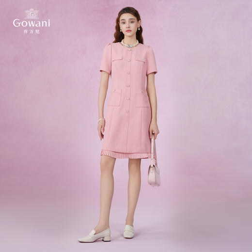 乔万尼连衣裙新款女夏季气质法式EM2E713 商品图3